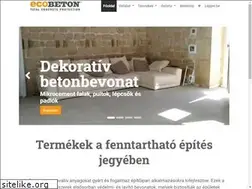 Sites similar to ecobeton.hu