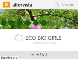 Sites similar to ecobiogirls.altervista.org