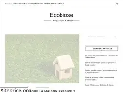 Sites similar to ecobiose.fr