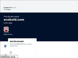 Sites similar to ecobold.com