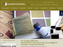 Sites similar to ecobouwwinkel.be
