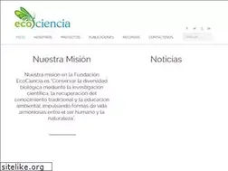 Sites similar to ecociencia.org