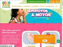 Sites similar to ecociranda.com.br