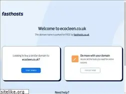 Sites similar to ecocleen.co.uk