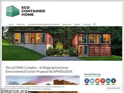 Sites similar to ecocontainerhome.com