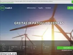 Sites similar to ecocredit.lt