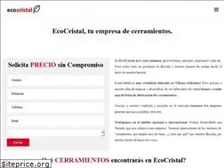 Sites similar to ecocristal.es