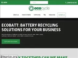 Sites similar to ecocycle.com.au