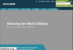 Sites similar to ecocycle.org