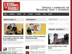 Sites similar to ecodelmontepadule.com