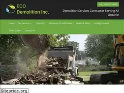 Sites similar to ecodemolition.ca
