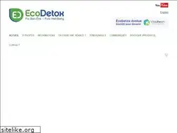 Sites similar to ecodetox.ca