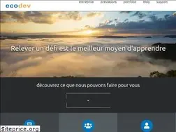 Sites similar to ecodev.ch