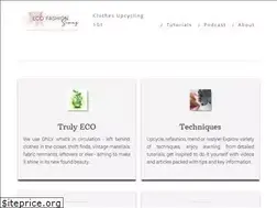 Sites similar to ecofashionsewing.com