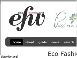 Sites similar to ecofashionworld.com