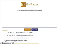 Sites similar to ecoforo.es