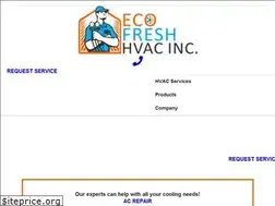 Sites similar to ecofreshhvac.com