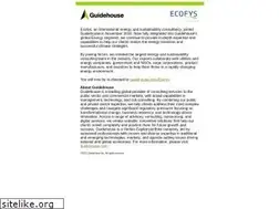 Sites similar to ecofys.com