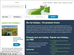 Sites similar to ecoholidayshop.co.uk