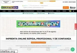 Sites similar to ecoimpresion.es