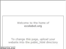 Sites similar to ecolabel.org