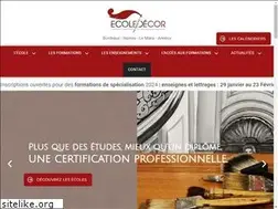 Sites similar to ecole-decor.fr