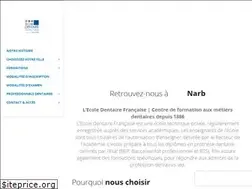 Sites similar to ecole-dentaire.fr