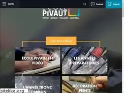 Sites similar to ecole-pivaut.com