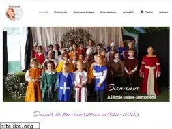 Sites similar to ecole-saintebernadette.fr