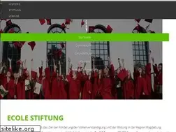 Sites similar to ecole-stiftung.de