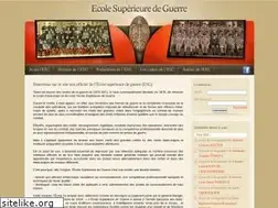 Sites similar to ecole-superieure-de-guerre.fr