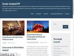 Sites similar to ecole-vivante.ch