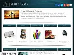 Sites similar to ecolebiblique.eu