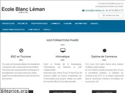 Sites similar to ecoleblanc.ch