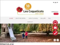 Sites similar to ecolecoquelicots.ch