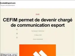 Sites similar to ecoledeesport.com