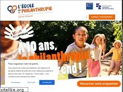 Sites similar to ecoledelaphilanthropie.org
