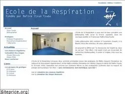 Sites similar to ecoledelarespiration.org