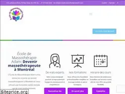 Sites similar to ecoledemassotherapieadam.com