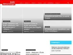 Sites similar to ecoledemocratique.org