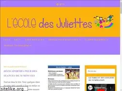 Sites similar to ecoledesjuliettes.com