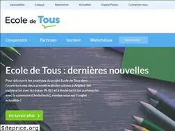 Sites similar to ecoledetous.be