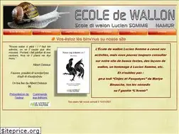 Sites similar to ecoledewallon.be
