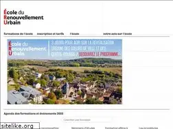 Sites similar to ecoledurenouvellementurbain.com