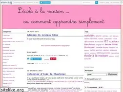 Sites similar to ecoleenfamille.canalblog.com