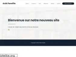 Sites similar to ecolehanafite.com