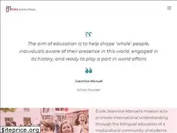 Sites similar to ecolejeanninemanuel.org