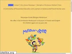 Sites similar to ecolemesanges.com