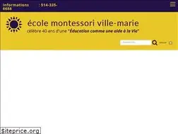 Sites similar to ecolemontessorivillemarie.com