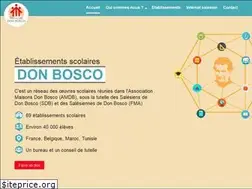 Sites similar to ecoles-donbosco.org
